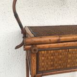 Portable bamboo worker furniture