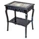 Antique Side Table with Ceramic Top, 1890s