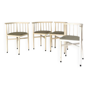 Lot de 4 chaises encastrables
