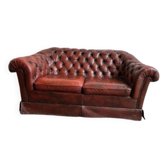Vintage chesterfield chair / armchair / sofa