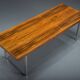 Coffee Table in Rosewood & Chrome, 1960s