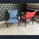2 vintage armchairs