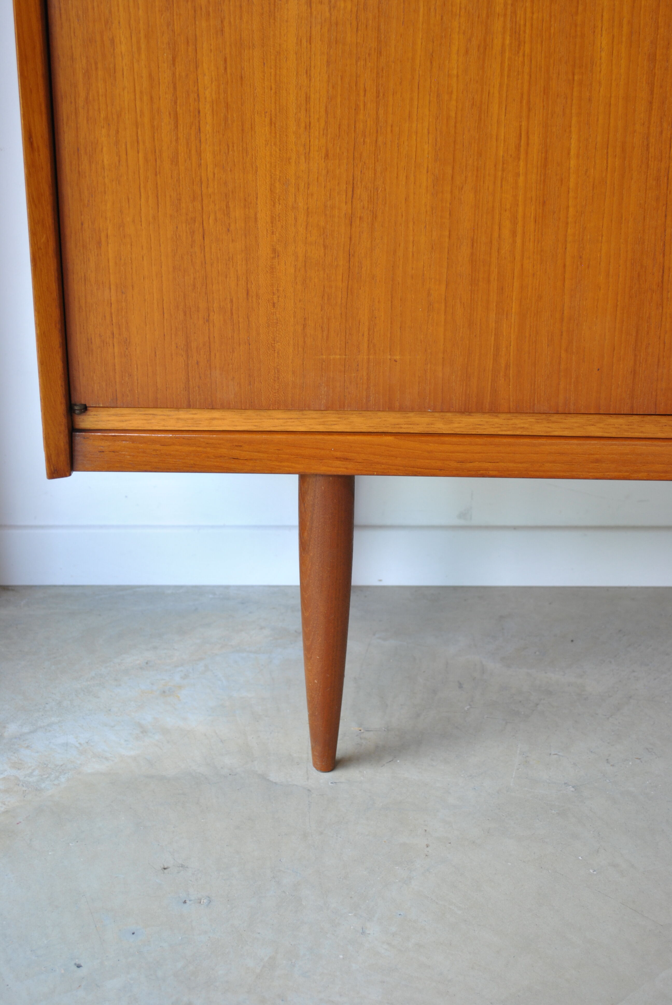 Scandinavian teak row 1970