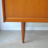 Scandinavian teak row 1970