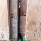 Paire de portes 248x129cm anciennes