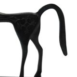 Etruscan Greek horse sculpture in bronze, 1950s