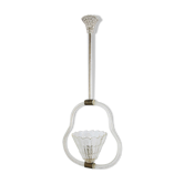 Chandelier italien en verre de Murano, 1930