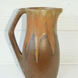 Pitcher 1.5L flaming sandstone varnished vintage 50s