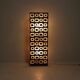 Large Italian brutalist floor lamp 1970s