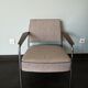 Fauteuil tchèque, 1960, métal, tissu et bois