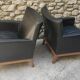 Pair of Impala armchairs