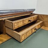 Period restoration mahogany chest of drawers