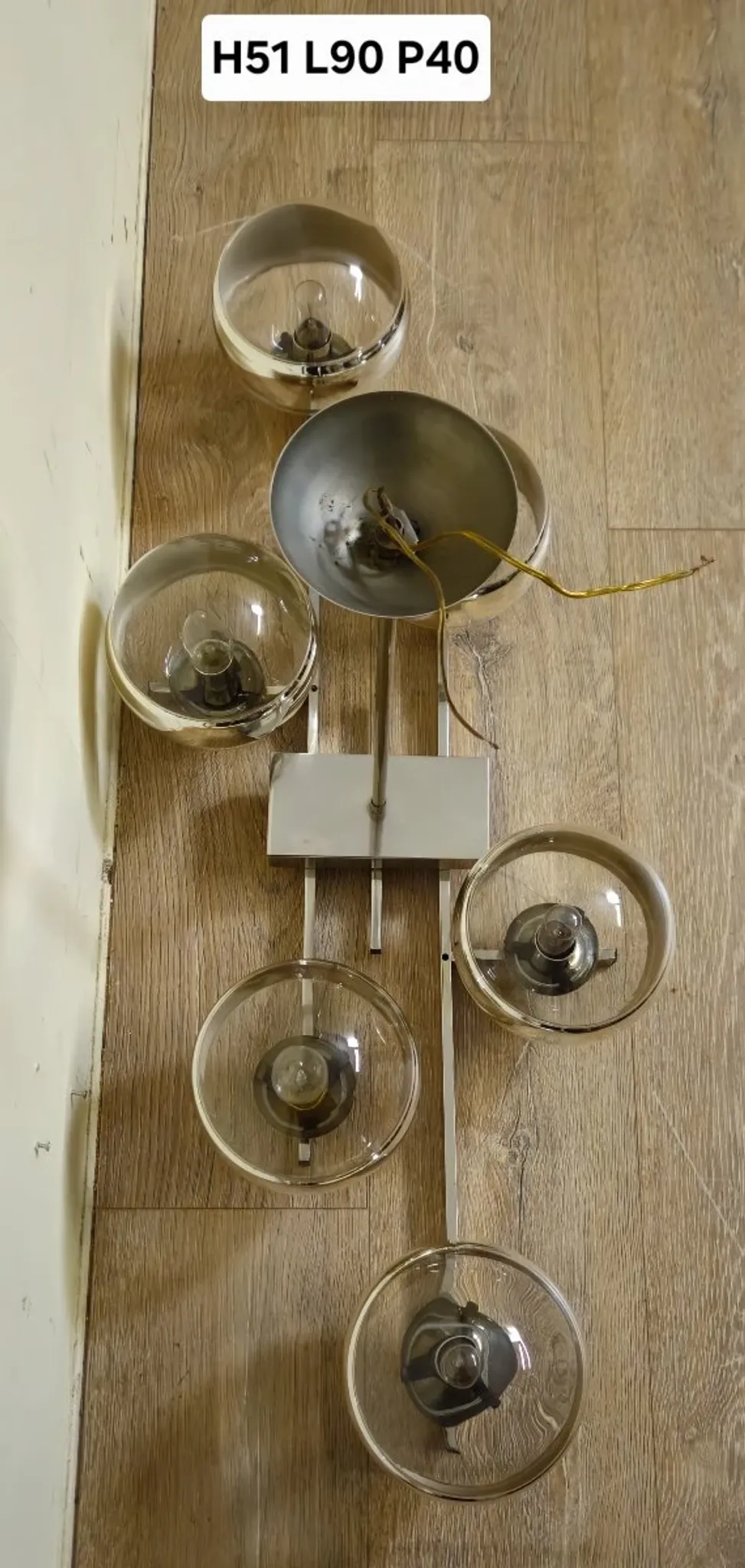 Gaétano Sciolari Milan: Vintage chandelier design from the 1970s.
