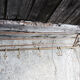 Old brass wall coat rack