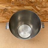 Old Champagne Ice Bucket Rémy LETANG Stainless Steel France Vintage
