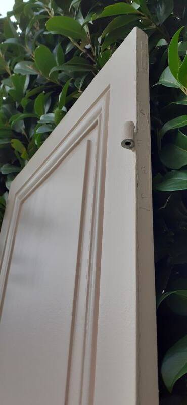 Pair of old cupboard doors h200x60cm each