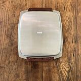 Vintage stainless steel tray Made in Hong Kong