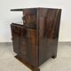 Art Deco metal bedside table