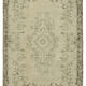 Tapis beige turc noué à la main 190 cm x 293 cm