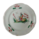 Plate in faience from Lunéville, St. Clement, Chinese decoration, late 19th century.