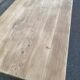 Farmhouse dining table stripped in solid raw oak 1930 - 216cm