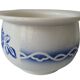 Ancien Pot de Chambre Digoin & Sarreguemines 9334 Floral Bleu