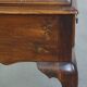 Early 18th century English oak chest on stand/ highboy