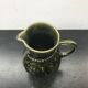 Former pitcher sarreguemines green ceramics 70s vintage