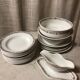 Complete dinner set by Saint-Amand