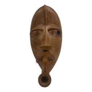 Masque africain bois - clair