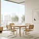To be seized! 4 original Breuer chairs — made in Italy, 1993.