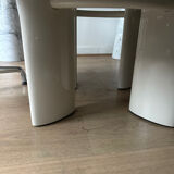 Table basse en marbre de Carrare socialite family