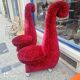Pair of velvet lounge chairs with a Kashmir pattern from Bretz.