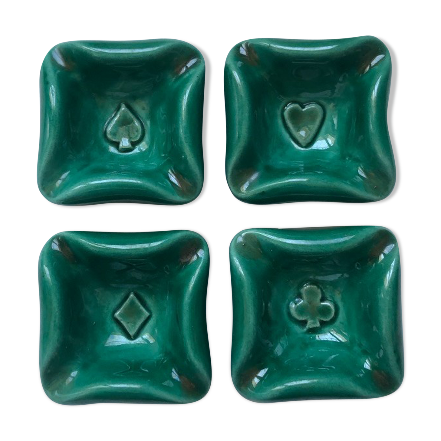 Set of 4 ceramics cups