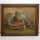 Nature morte peintre huile fin xixème