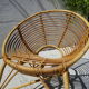 Rattan chair basket