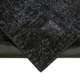 Handwoven anatolian contemporary 165 cm x 243 cm black patchwork rug