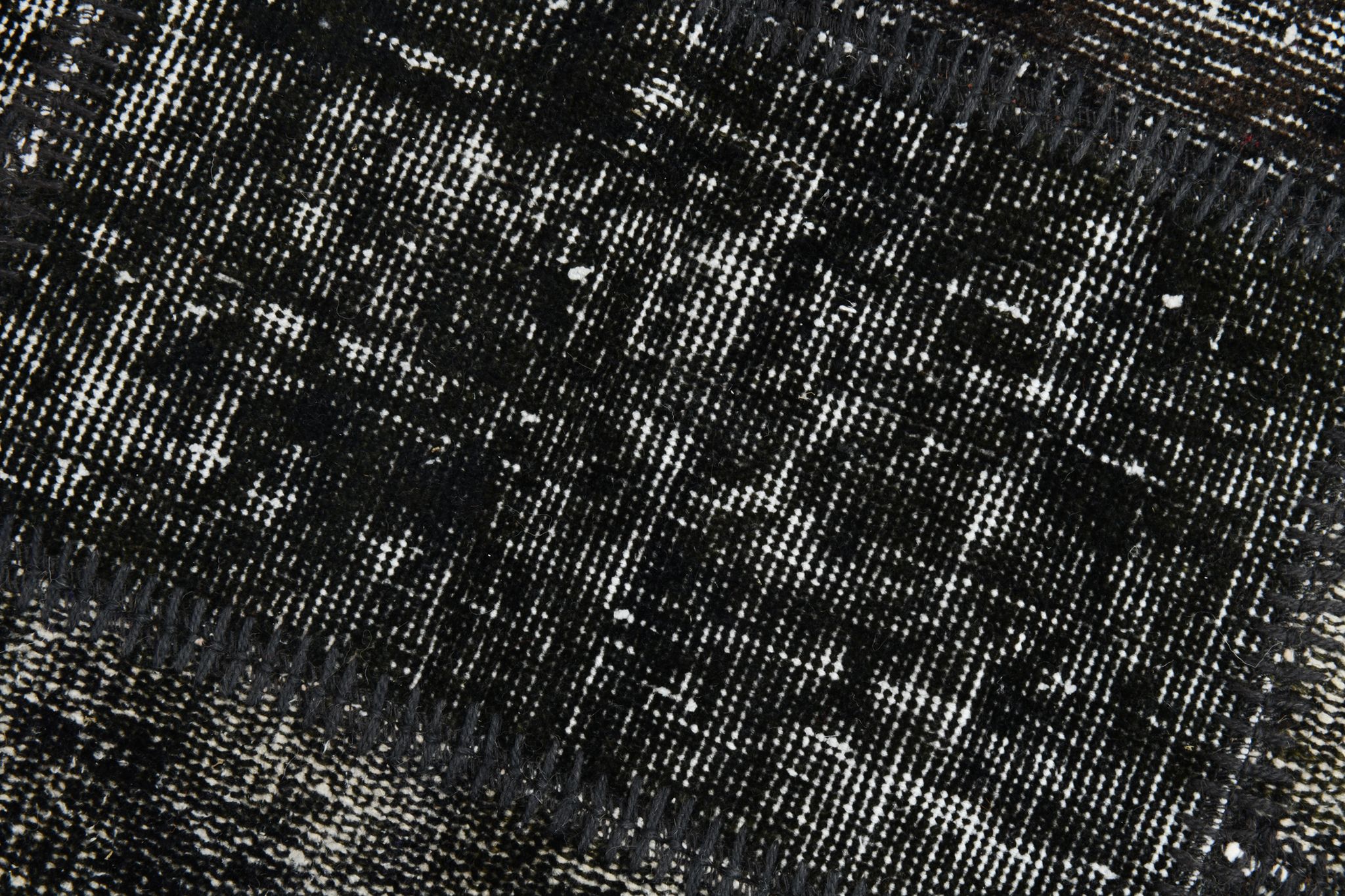 Tapis oriental blanc & noir 311x213