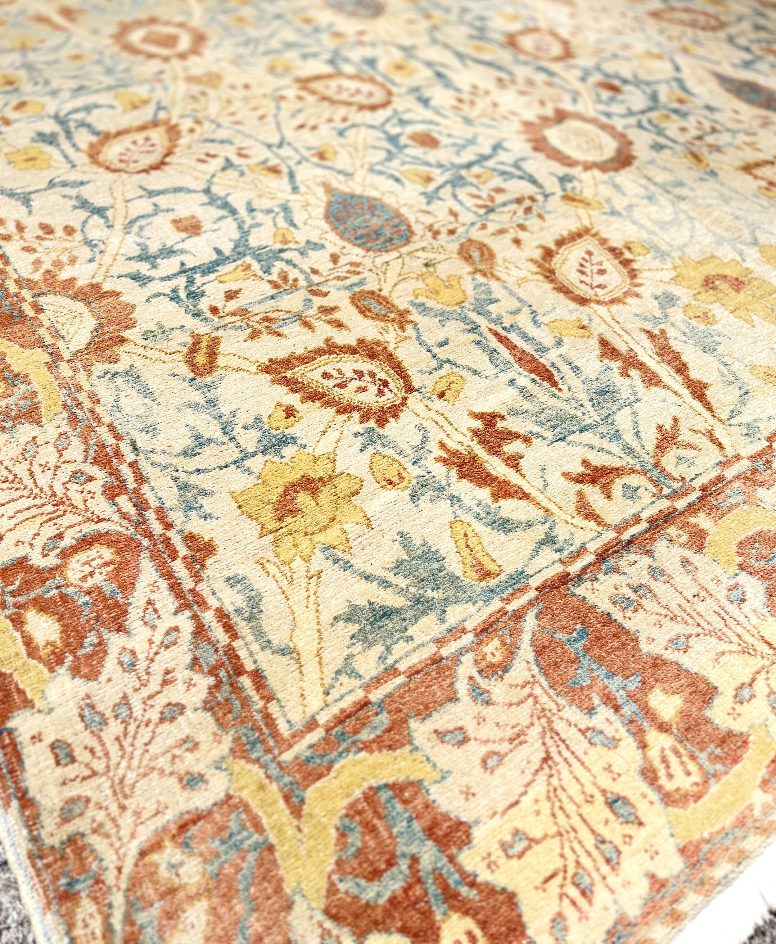 Oriental rug Iran Sultanabad: 3.00 x 2.94 Meters - Unusual square..