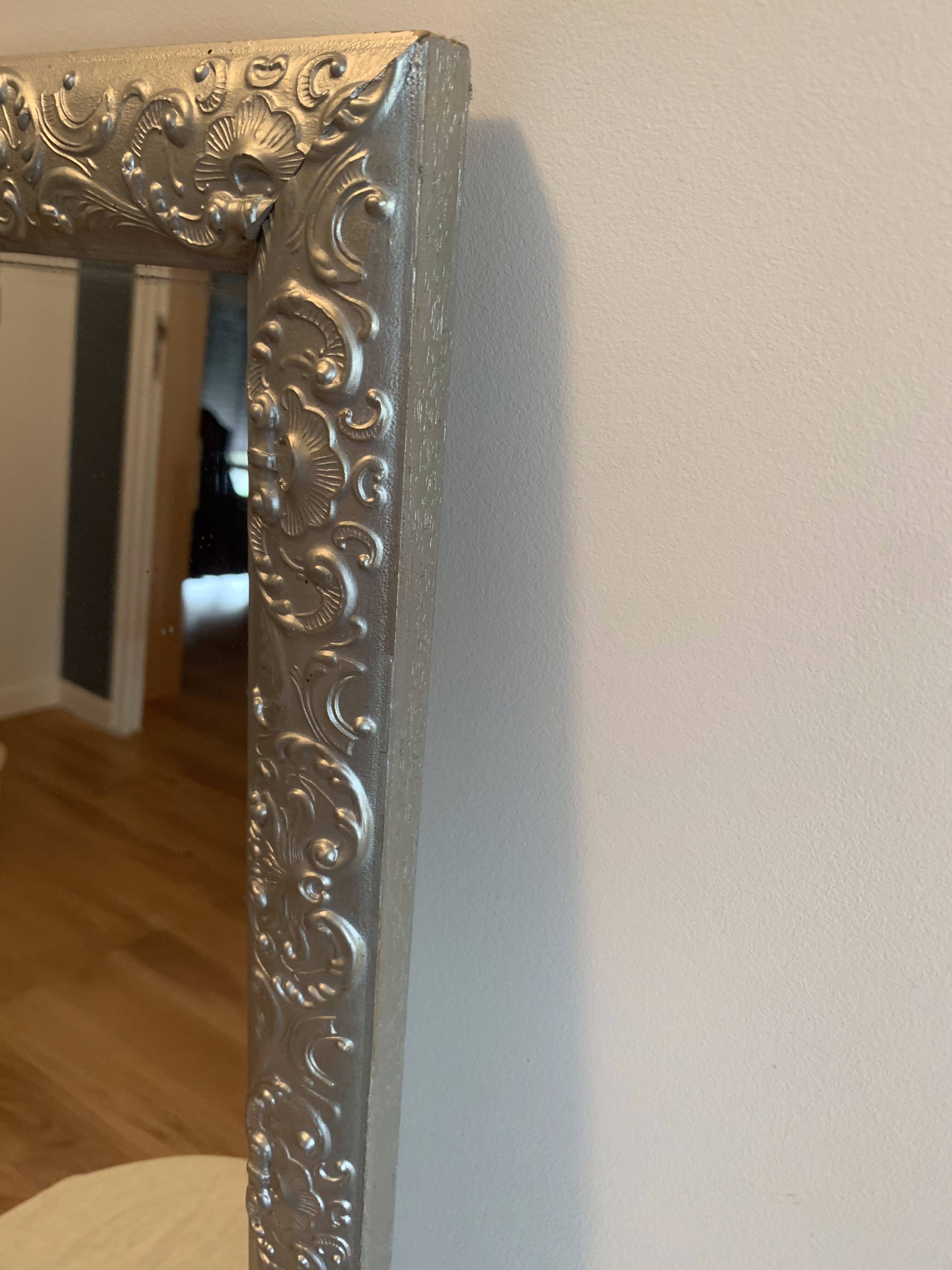 Classic silver mirror 49x69cm