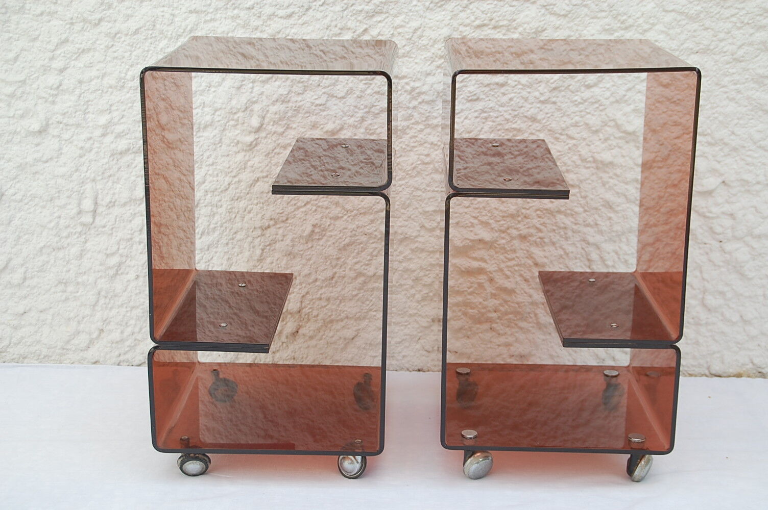 Michel Dumas bedside tables from the 70s