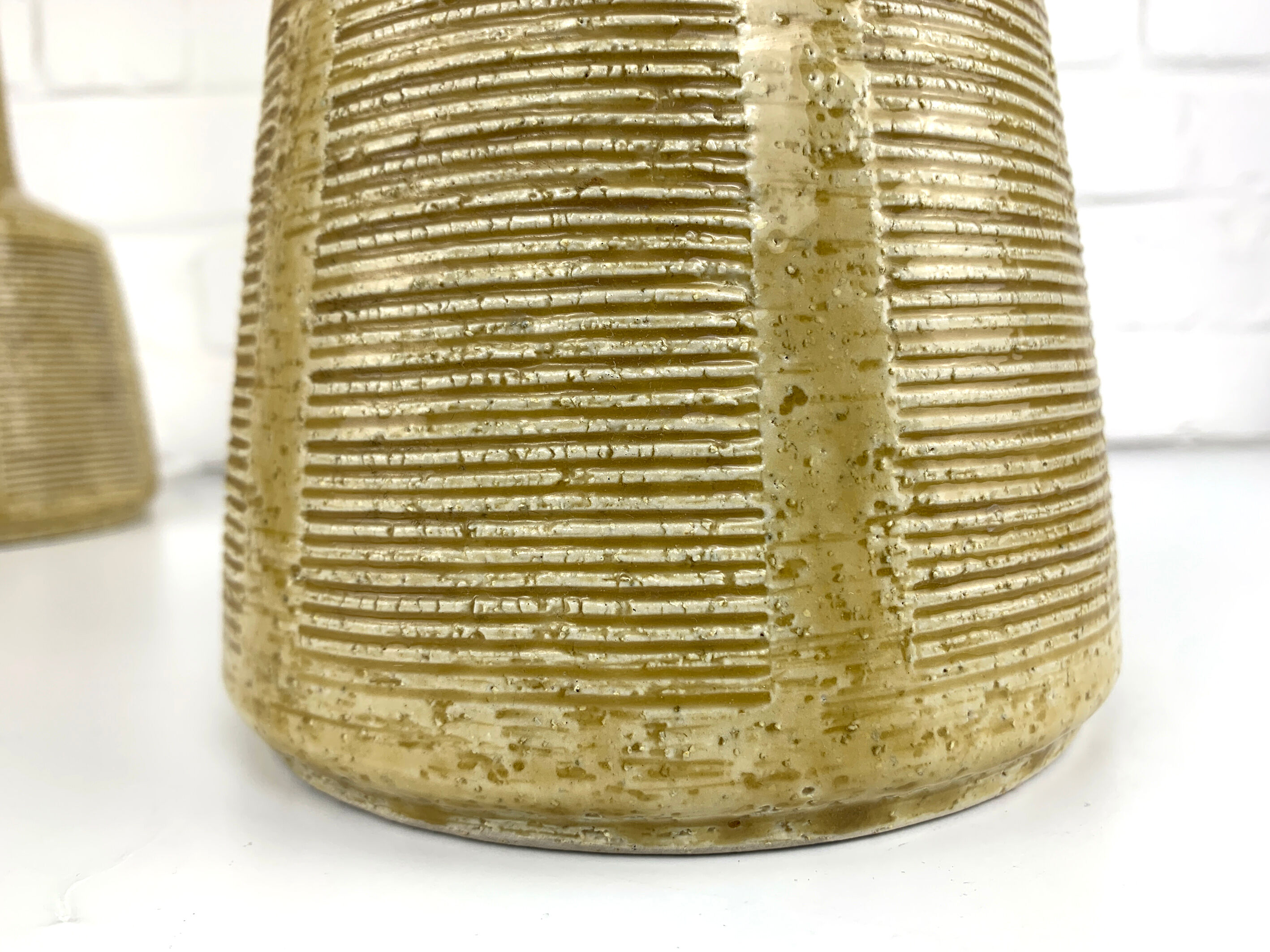 Pair of Ceramic Table Lamps Palshus, Denmark, design Esben Klint for Le Klint
