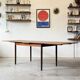Table en teck extensible, Danemark 1960s/1970s, VNTG, Mid-C Modern