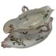 Gravy boat with its Luneville frame