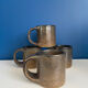 Lot de 4 mug en grès art ceram grand feu