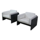 Ensemble de fauteuils « Arnolfo » pour Simon International, Italie 1971