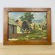 Tableau village Malgache par Ambroise Rakoto