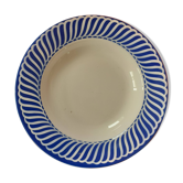 Round dish Sarreguemines. Digouin. Jacquot model.