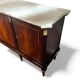 Louis XVI style sideboard in solid mahogany