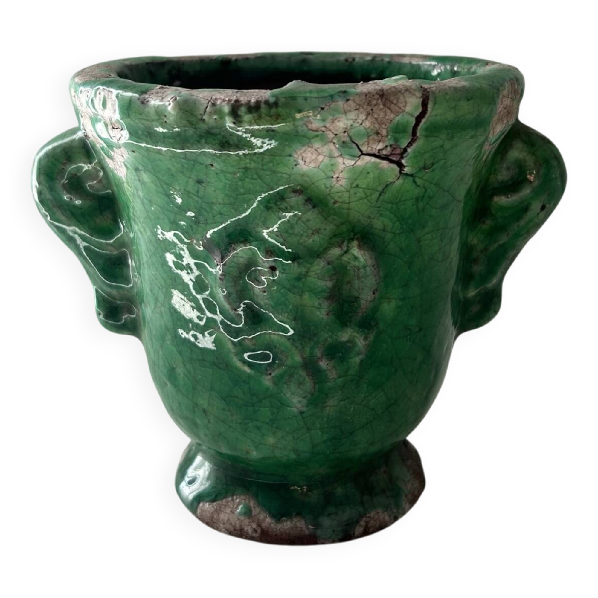Small ancient Provençal vase